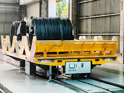 چرخ دستی حمل و نقل سیم پیچ چرخ دستی انتقال راه آهن برقی