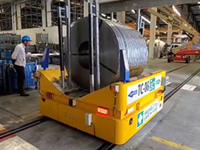 30 تن راهنمای راه آهن وسیله نقلیه حمل و نقل الکتریکی حمل و نقل Coli ماشین حمل و نقل