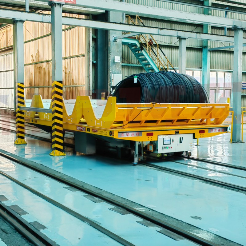 10 تن BRACKET V شکل RGV سبد انتقال خودکار راه آهن